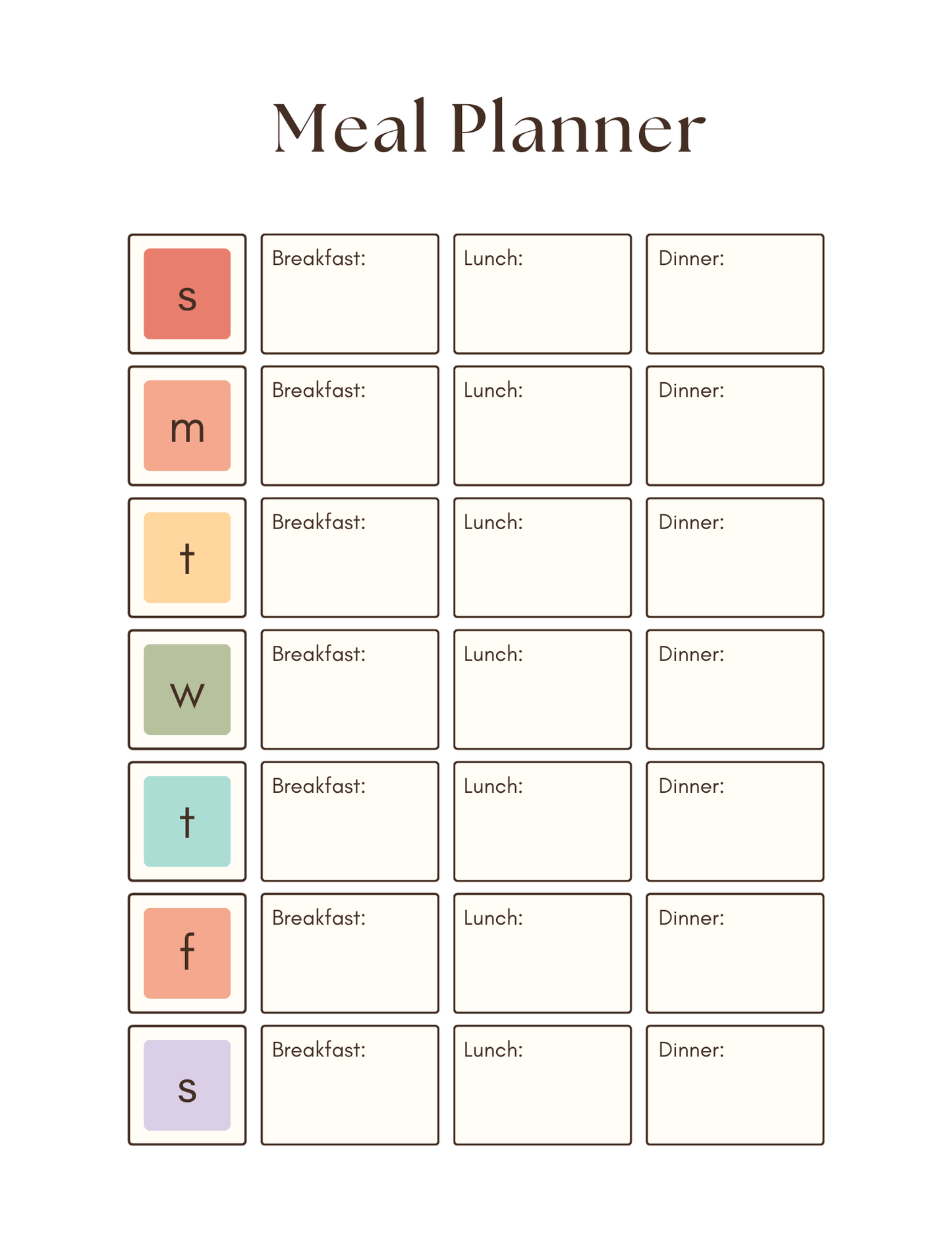 2025 ADHD Planner