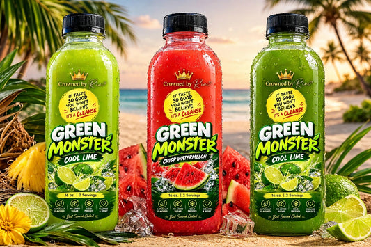🌴 3-Day Cleanse Reset – 1 Island Juicy + 2 Green Monster