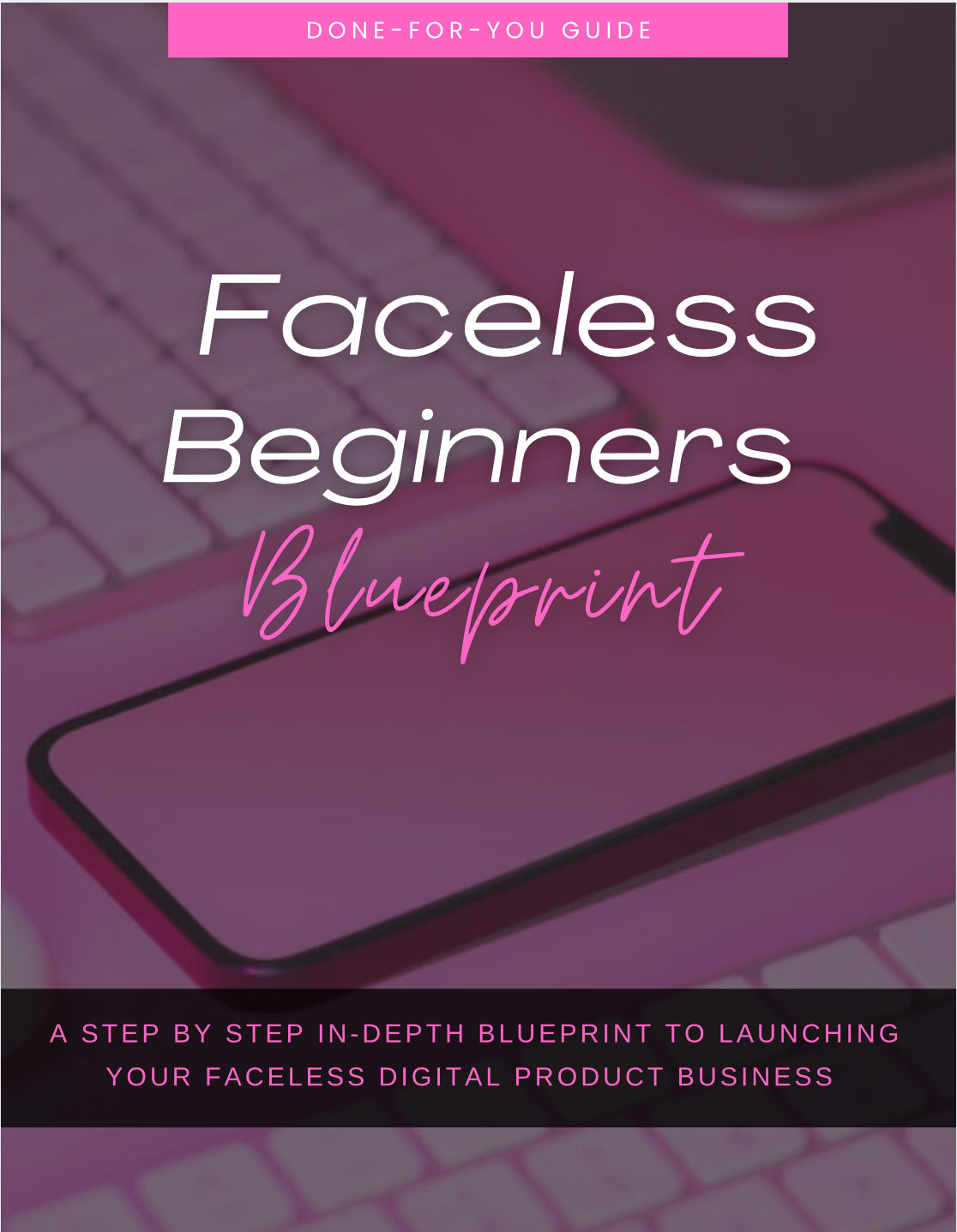 Faceless Beginners (Blueprint) Done-for-you PLR and Master ReSell Rights