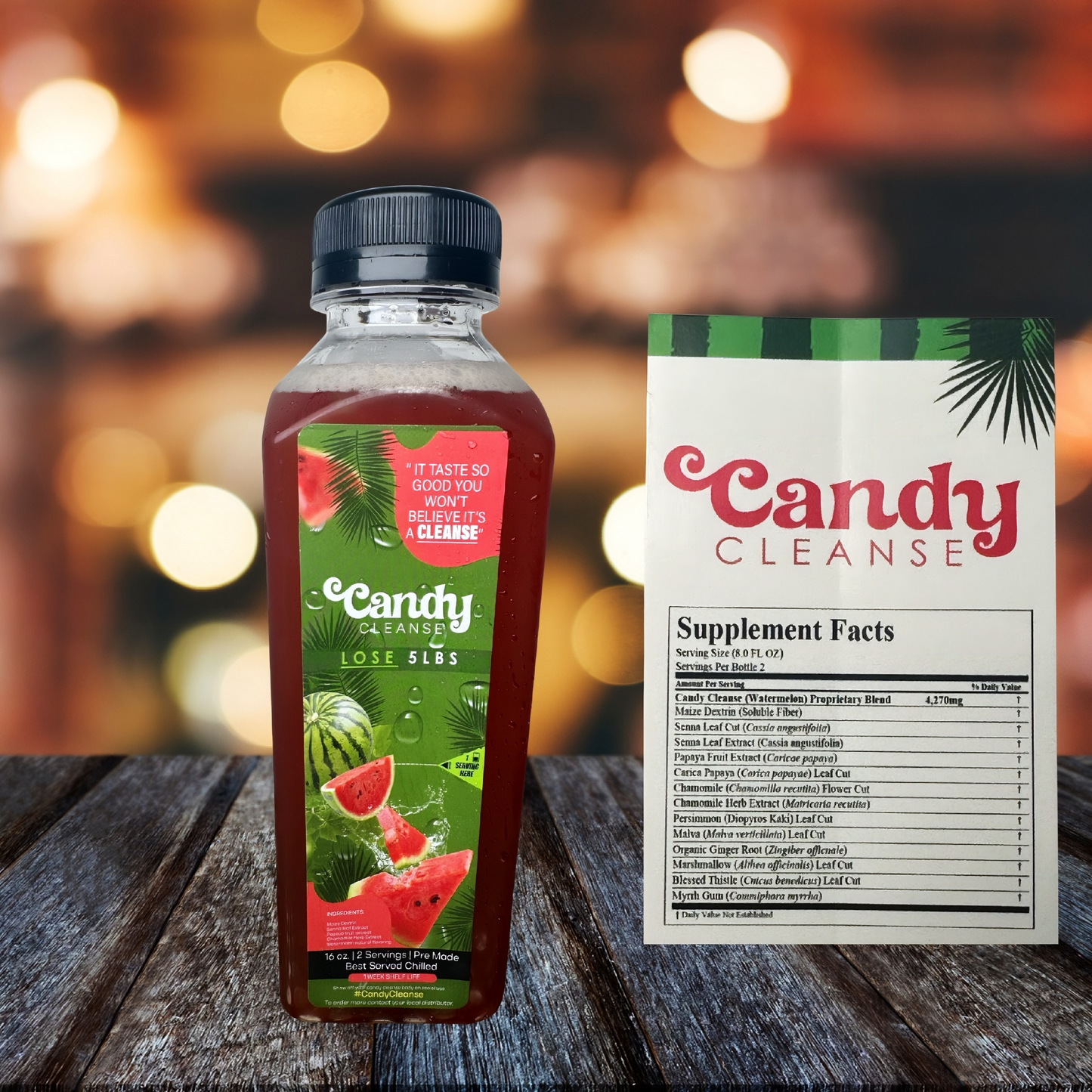 Single Pack |Watermelon Flavor |Candy Cleanse Detox