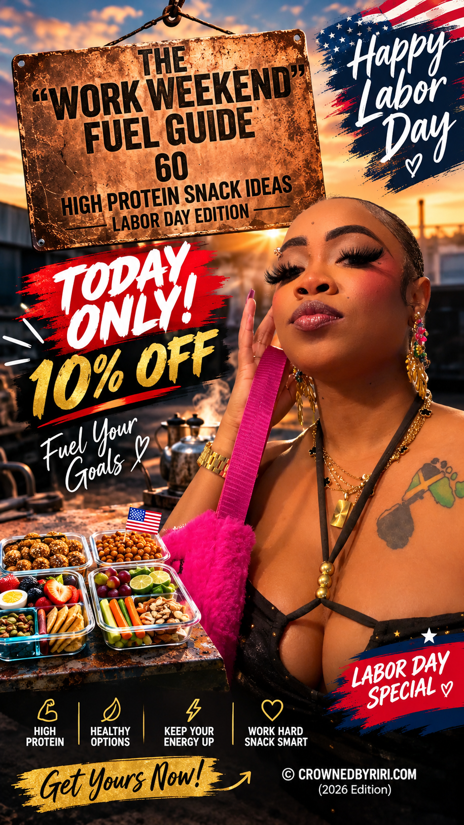 60 High Protein Snack Ideas — Digital Download